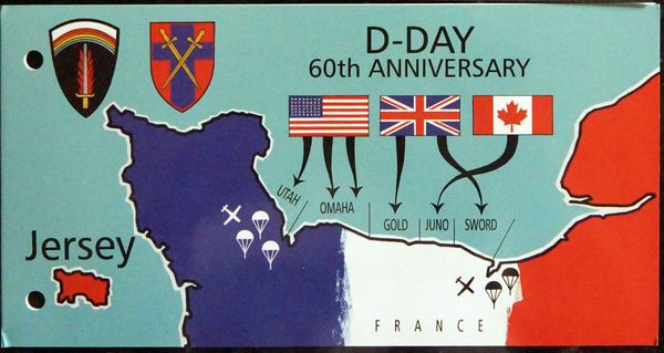 60th Anniversary of D-Day souvenir sheet
