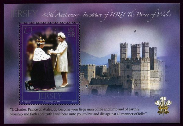 Investiture,  Prince of Wales at  Caernarfon Castle, 1969