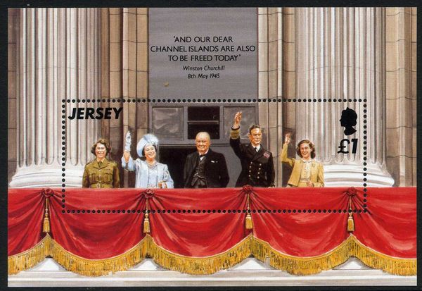 "And our Dear Channel Islands are also to be Freed Today"