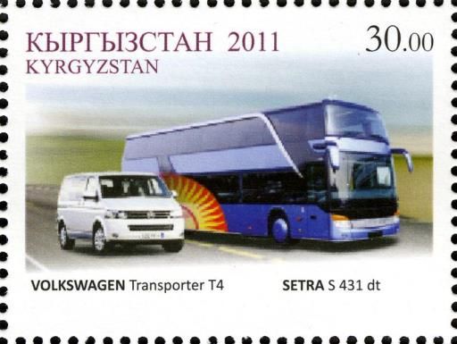 VOLKSWAGEN Transporter T4 and SETRA S 431 dt