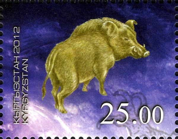 Oriental Lunar Calendar - Boar