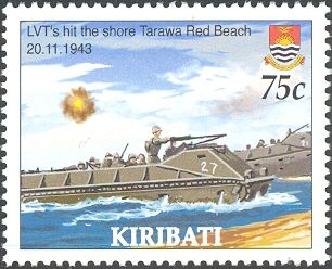LVT's landing on beach