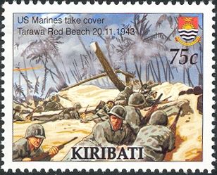 US Marines on beach