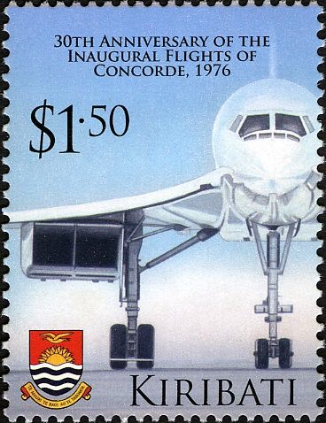 30th Anniversary of the Inaugural flights of Concorde, 1976