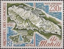 Map of Moheli