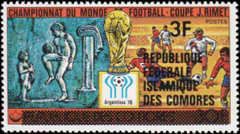 Football World Cup 1978, Argentina - overprint