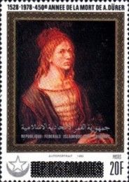 Self-portrait, overprint