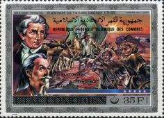 Daniel Boone, Buffalo Bill, overprint