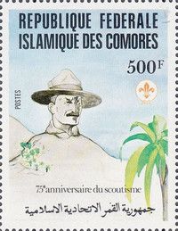 75 Years of Scouting, overprint