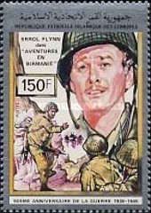 Errol Flynn in "Adventures in Burma"
