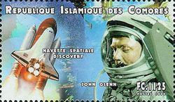 Space Shuttle Discovery, John Glenn
