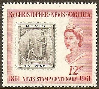 Stamp of Nevis (1861), 6p