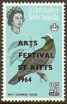 White-crowned Pigeon (Patagioenas leucocephala) overprinted