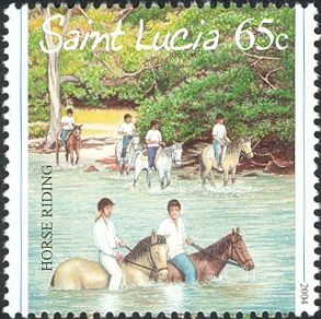 Horse riding