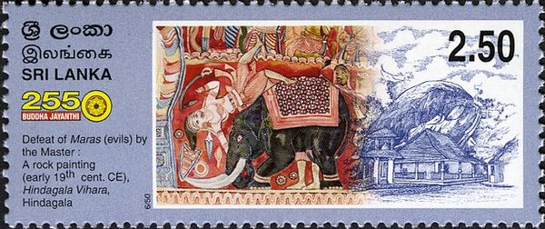 Defeat of Maras (evils) by the Master