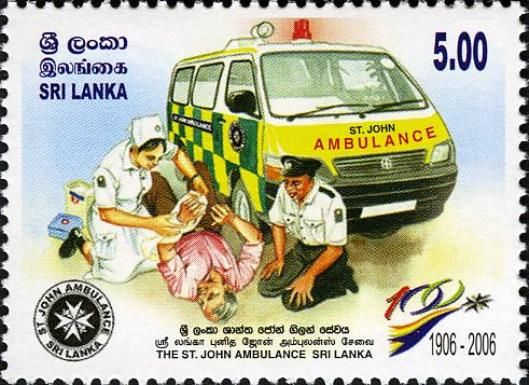 Centenary of St John Ambulance, Sri Lanka