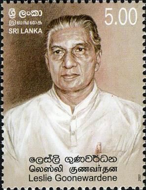 100.Birthday of Leslie Goonewardene