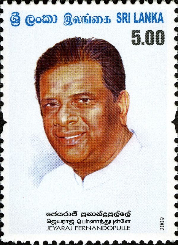 Jeyaraj Fernandopulle (1953-2008), Politician