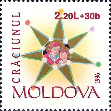 Mother and Child at Centre of Star