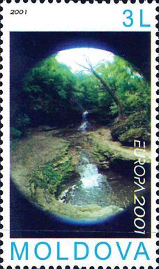Europa (C.E.P.T.) 2001 - Water - A Natural Treasure