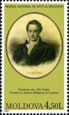 Portrait of Johann Wolfgang von Goethe, Hopwood (XIX c.)
