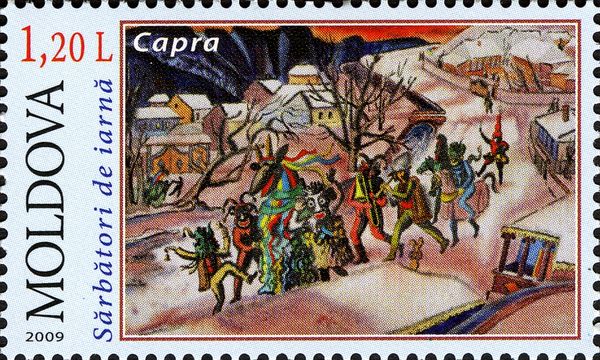 Winter Holidays - Pageant of the Goat by Vasily Movilyanu
