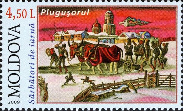 Winter Holidays - Pageant of the Plough by Vasily Movilyanu