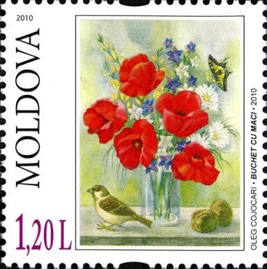 Bouquet of Poppies, Oleg Cojocari (2010)