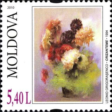Chrysanthemums, Leonid Grigoraşenco (1994)