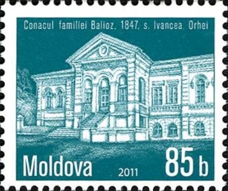 Balioz Family Mansion, Ivancea, Orhei (1847)