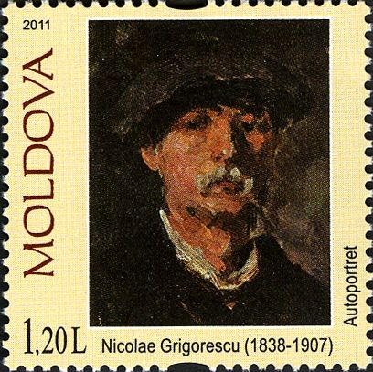 Self-portrait, Nicolae Grigorescu