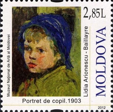 Portrait of a Child, by Lidia Arionescu-Baillayre (1903)