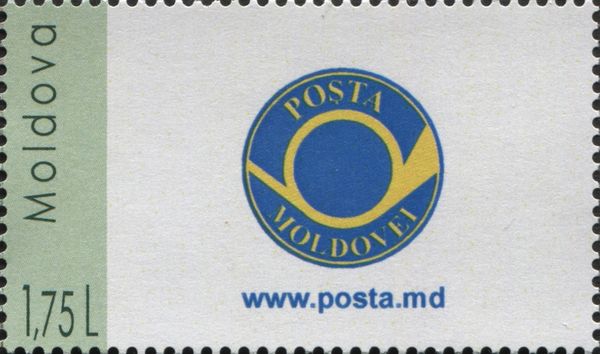 Post Horn - Pale Green Border