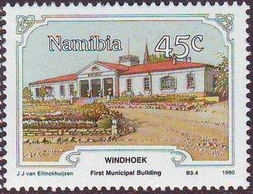 First municipal building