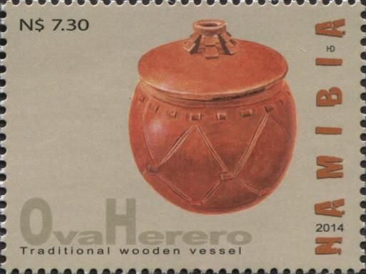 Traditional wooden vessel OvaHerero