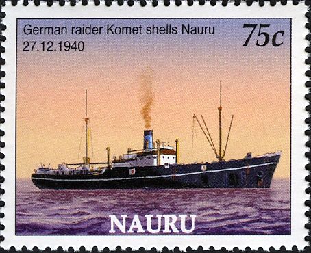 German Trade Sturgeon Cruiser "Komet"