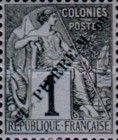 Type Alphée Dubois overprinted