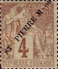 Type Alphée Dubois overprint