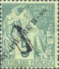 Type Alphée Dubois overprint