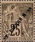 Type Alphée Dubois overprint