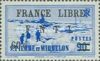 Lighthouse of the Turtle overprinted and surchsrged