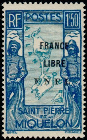 Map of the Islands overprinted