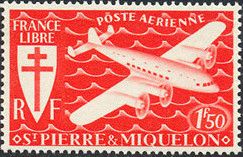 Plane and Croix de Lorraine