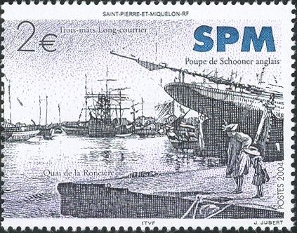 Saint Pierre Harbour near 1928