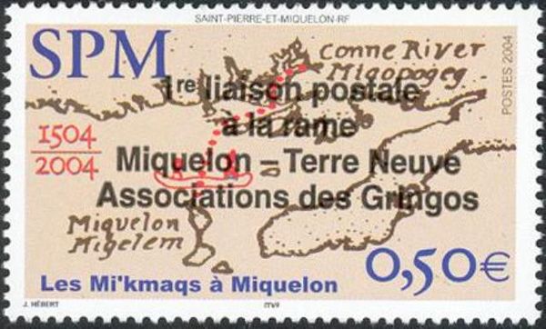 First Postal Connection with Terre Neuve