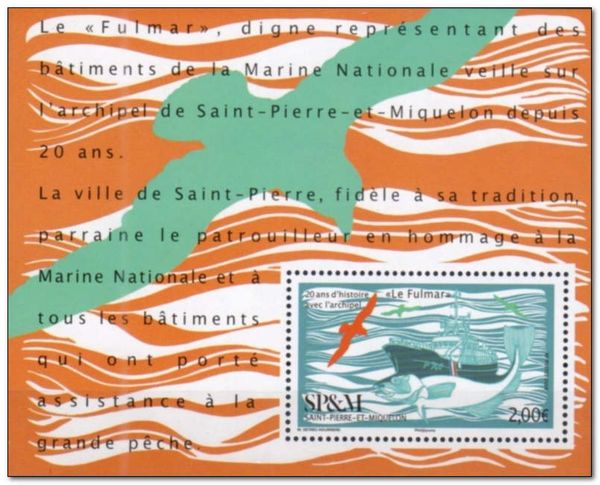 20th Anniversary of the Fishing Ship "Le Fulmar"