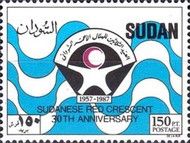 Red Crescent in Sudan, 30 Anniv.