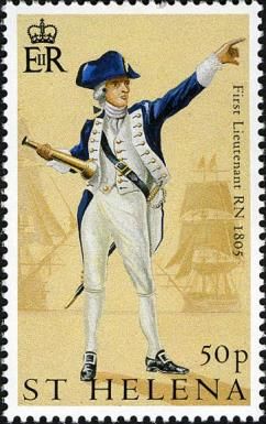 First Lieutenant in the Royal Navy, 1805