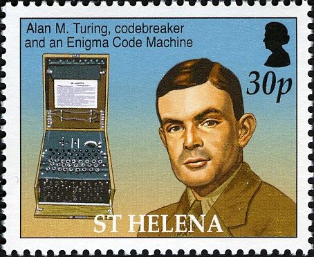 Alan M. Turing (codebreaker) and Enigma code machine