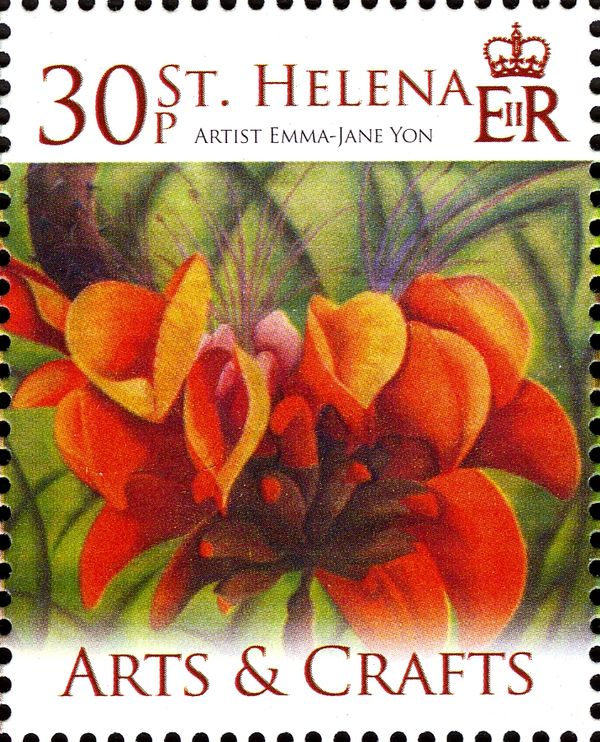 "Orange flowers" (Emma-Jane Yon)